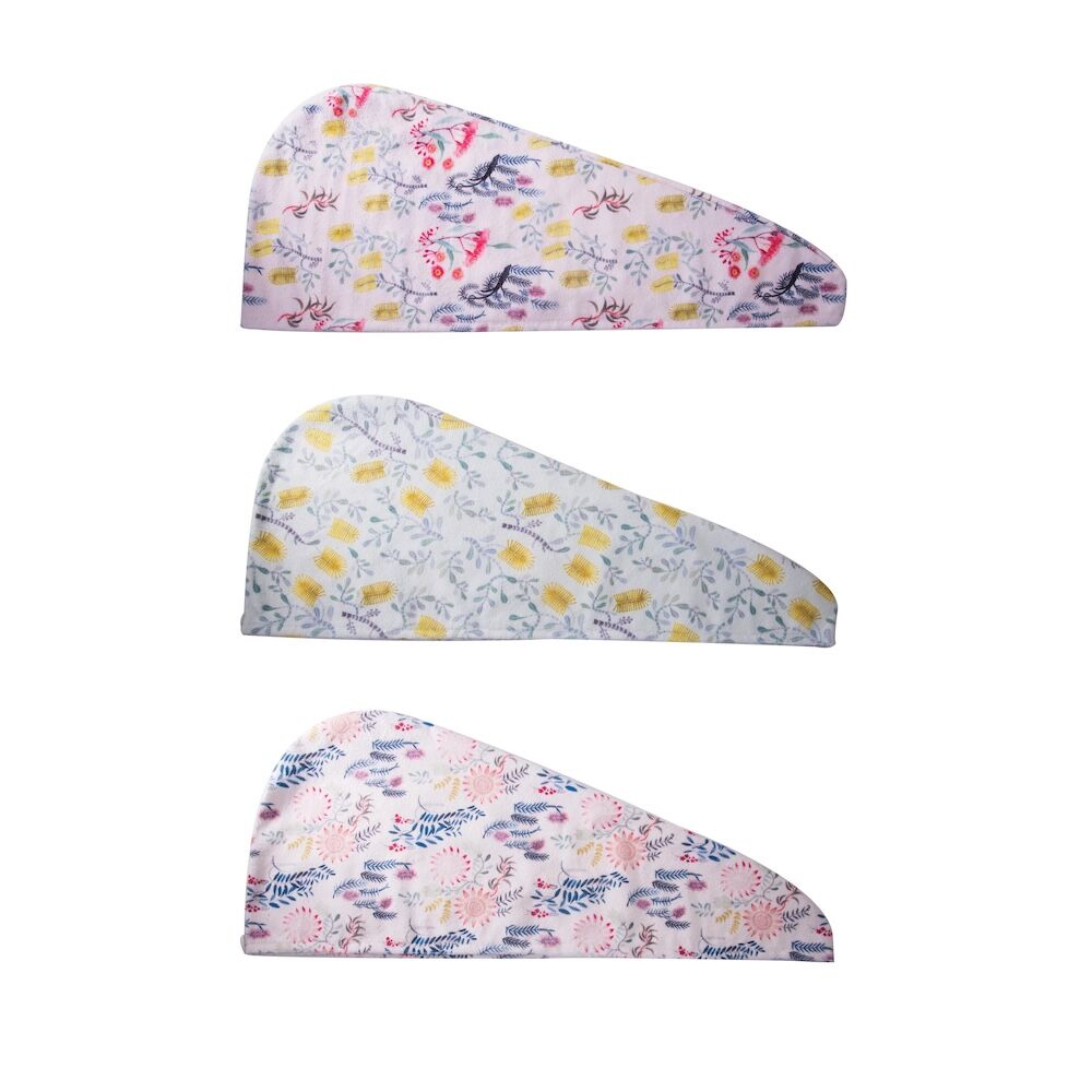 The Australian Collection Sally Browne Botanical Turban Towel (Assorted)