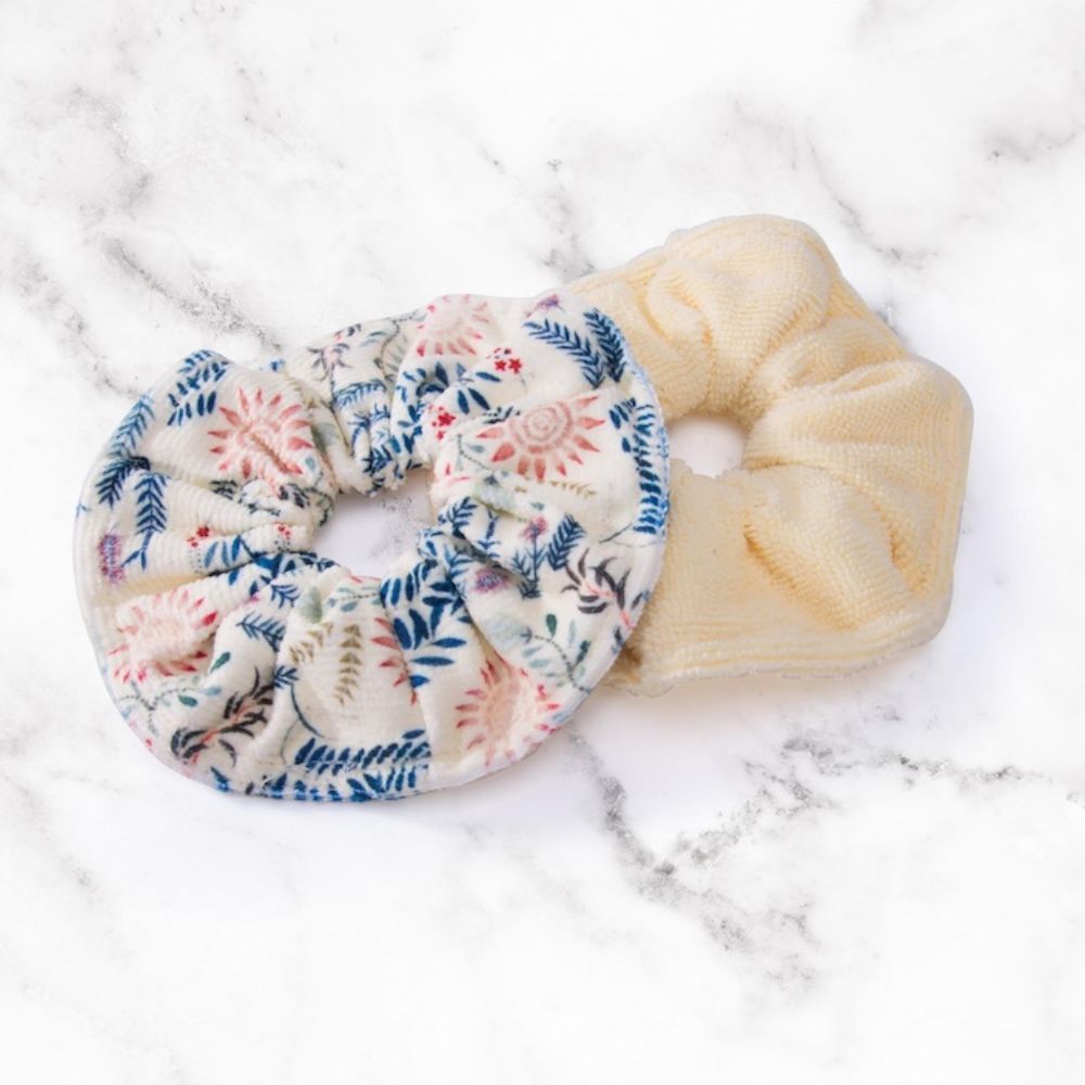The Australian Collection Drying Scrunchie Botanical 2pcs Set (Assorted)