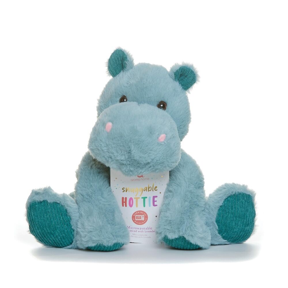 Aroma Home Snuggable Microwaveable Hottie - Hippo