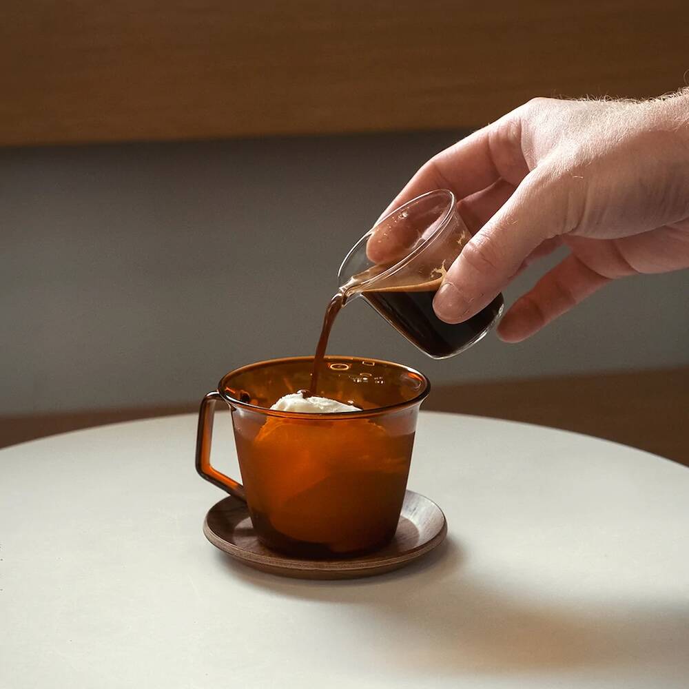 Kinto CAST Amber Coffee Cup 220ml