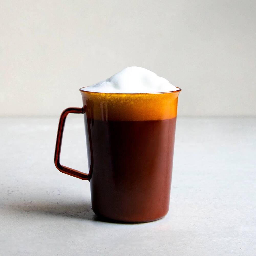 Kinto CAST Amber Cafe Latte Mug 430ml