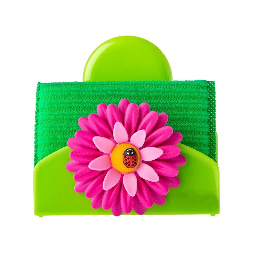 Vigar Flower Power Dish Washing Sponge with Holder