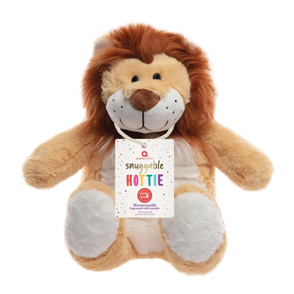 Aroma Home Snuggable Microwaveable Hottie - Lion