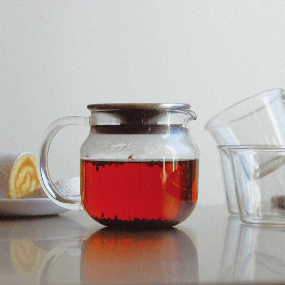 Kinto One Touch Teapot 450ml Stainless Steel