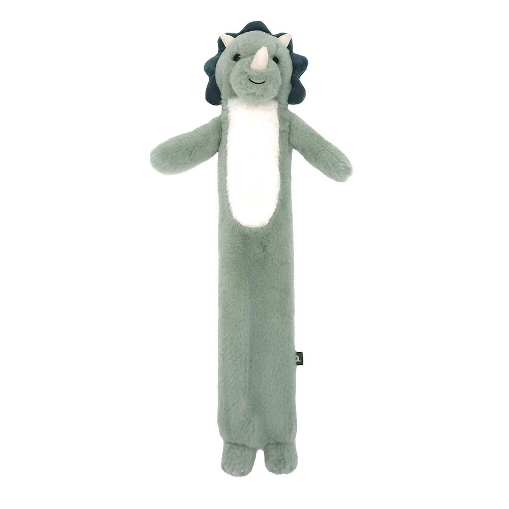 Aroma Home Kids Animal Long Hot Water Bottle - Dino Green