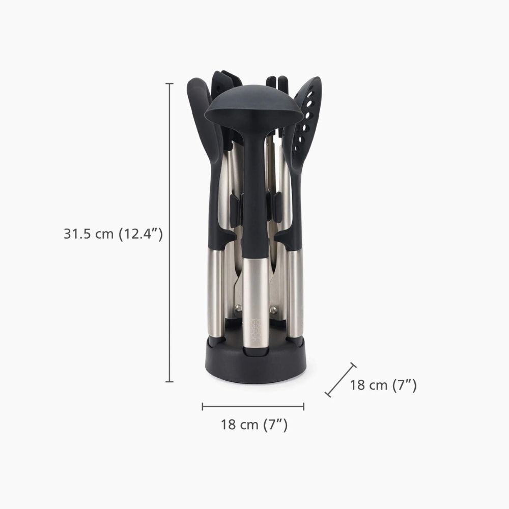 Joseph Joseph Elevate Fusion 5pc Utensil Set With Compact Stand
