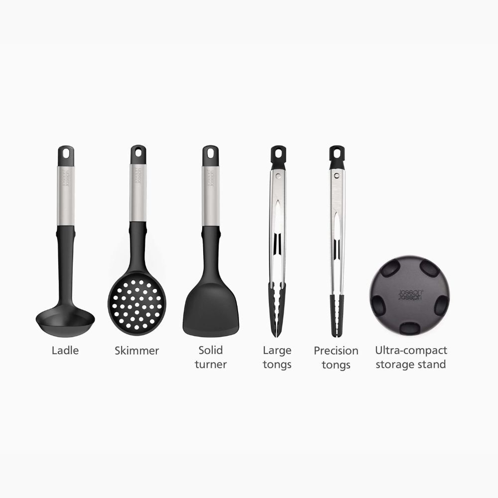 Joseph Joseph Elevate Fusion 5pc Utensil Set With Compact Stand