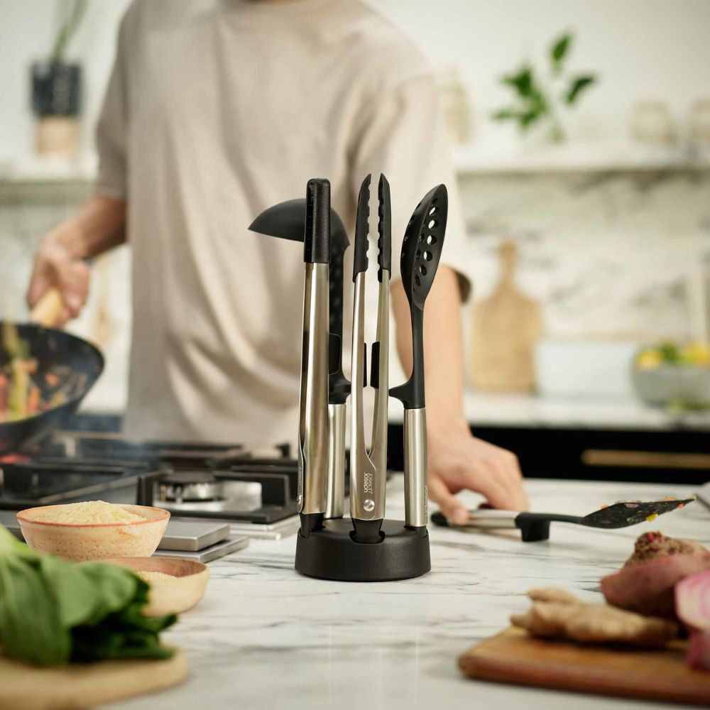 Joseph Joseph Elevate Fusion 5pc Utensil Set With Compact Stand