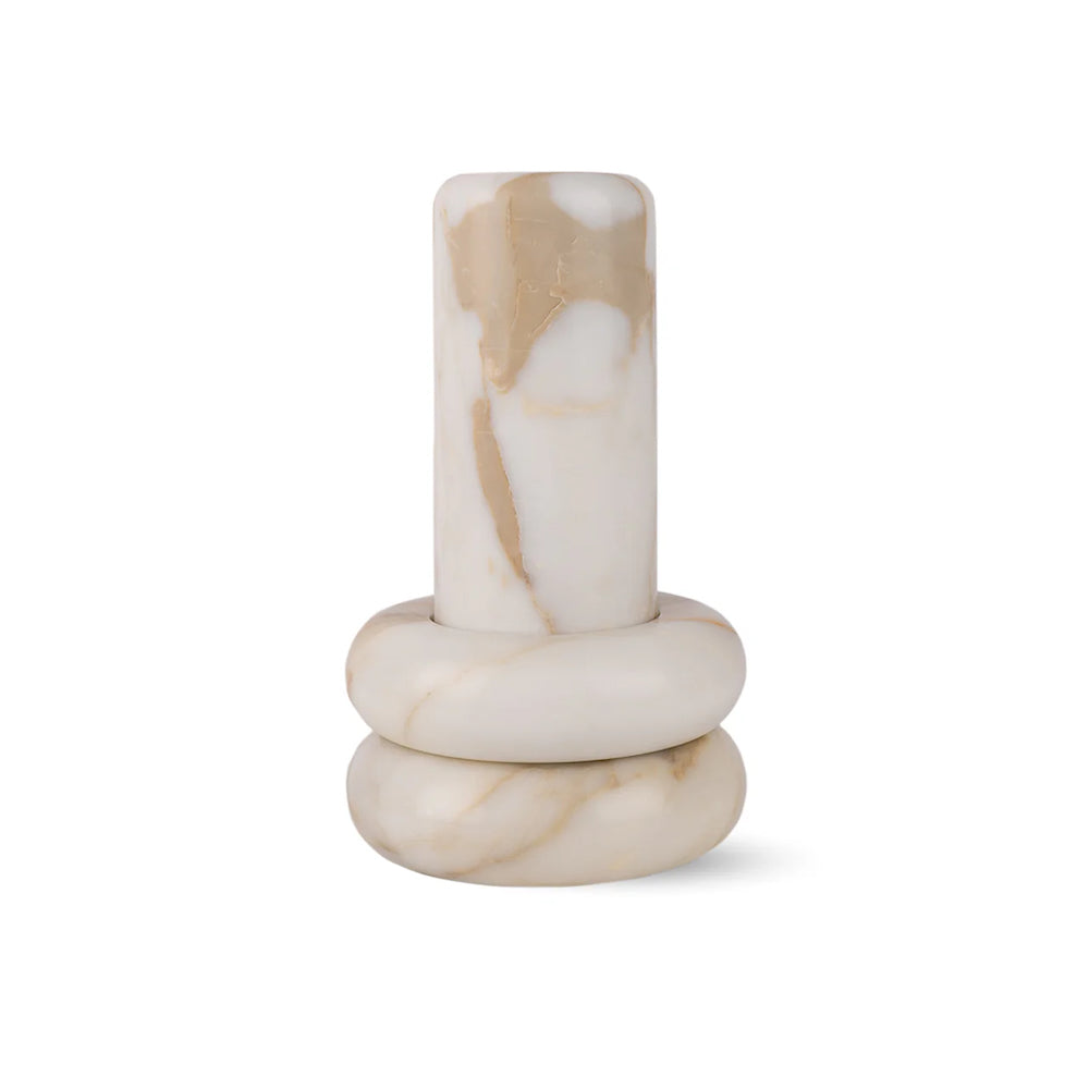 Addition Studio Molecular Vase Thin - Calcutta Gold