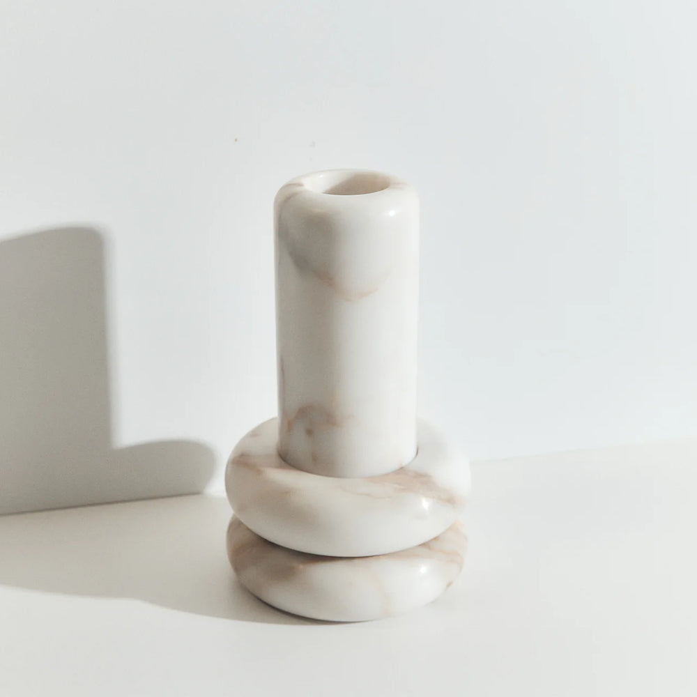Addition Studio Molecular Vase Thin - Calcutta Gold