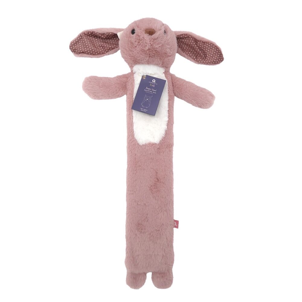 Aroma Home Kids Animal Long Hot Water Bottle - Bunny Pink