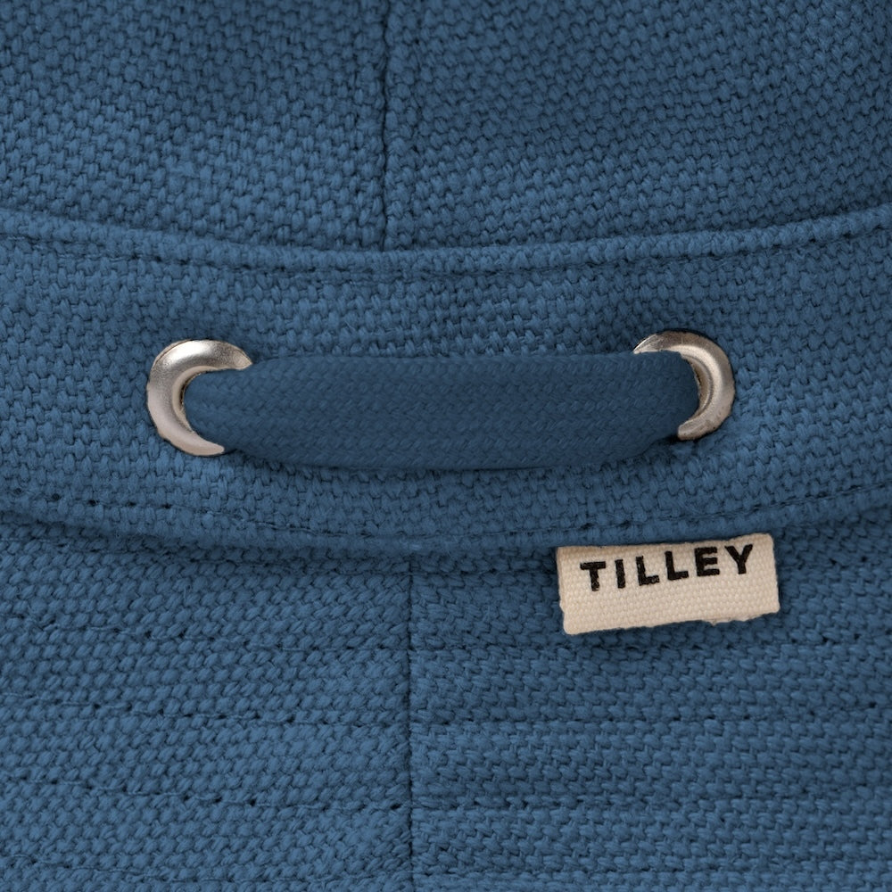 Tilley Hemp Canvas Bucket Hat - M - Indigo