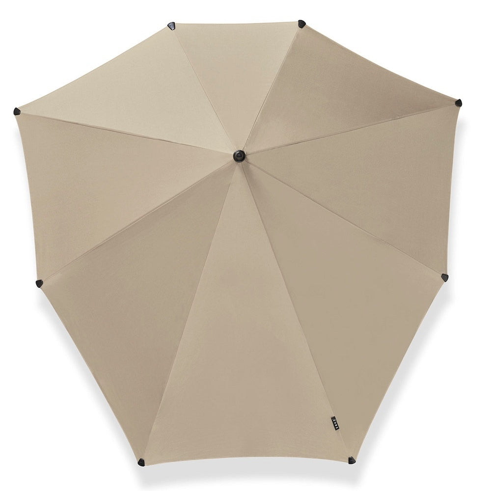 Senz XXL Stick Storm Umbrella Brown Rice