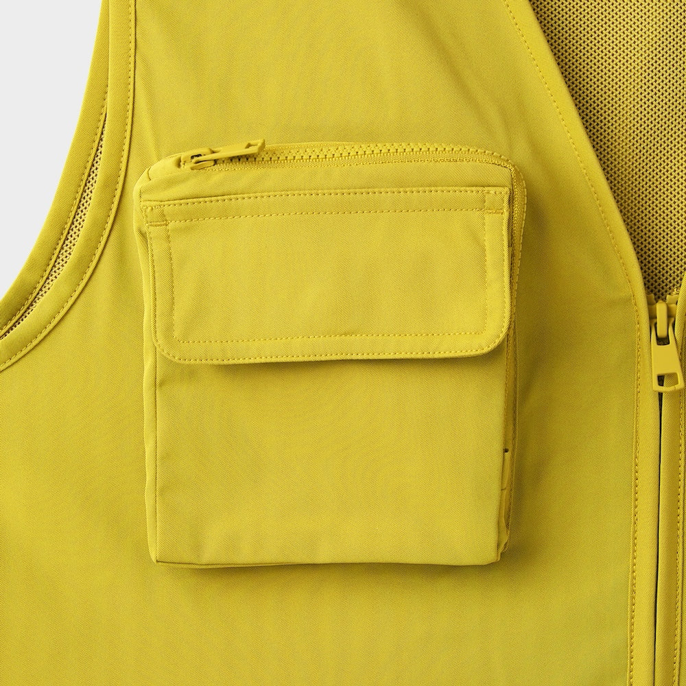 Tilley Mens Heritage Fishing Vest - M - Yellow