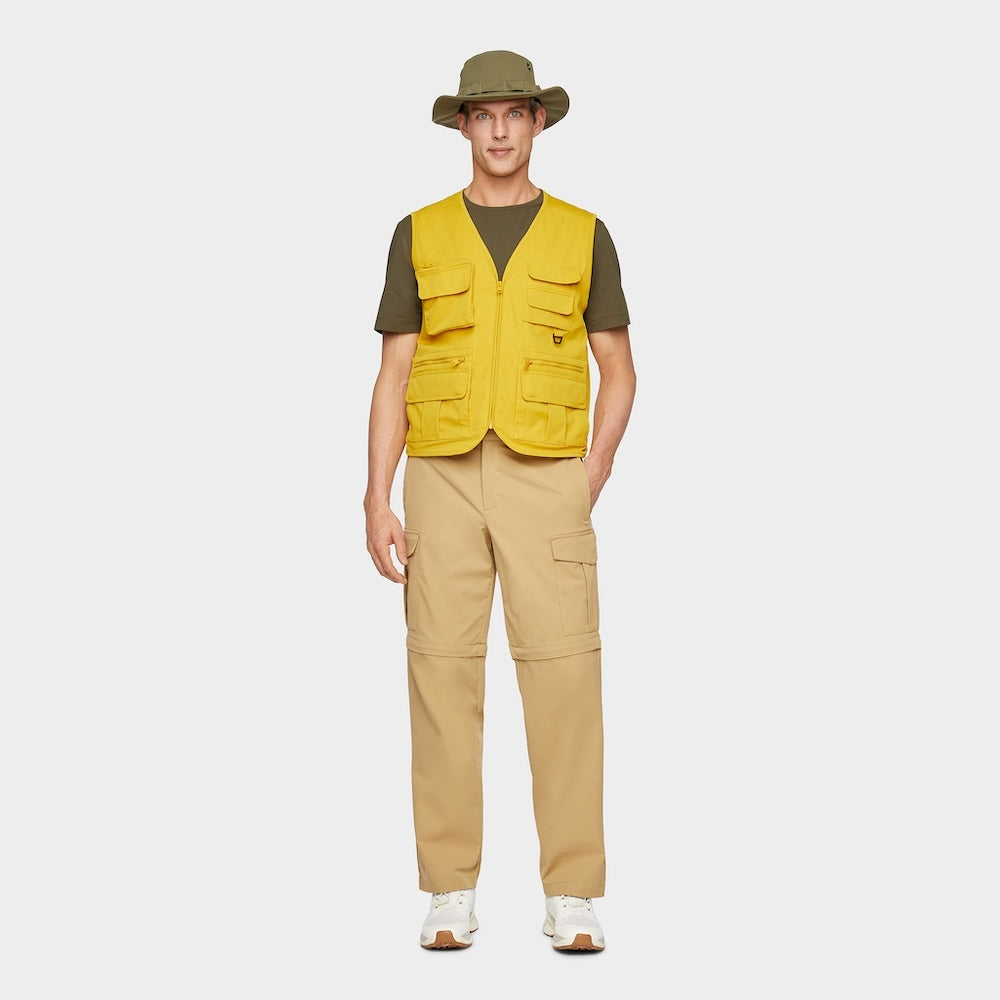 Tilley Mens Heritage Fishing Vest - M - Yellow
