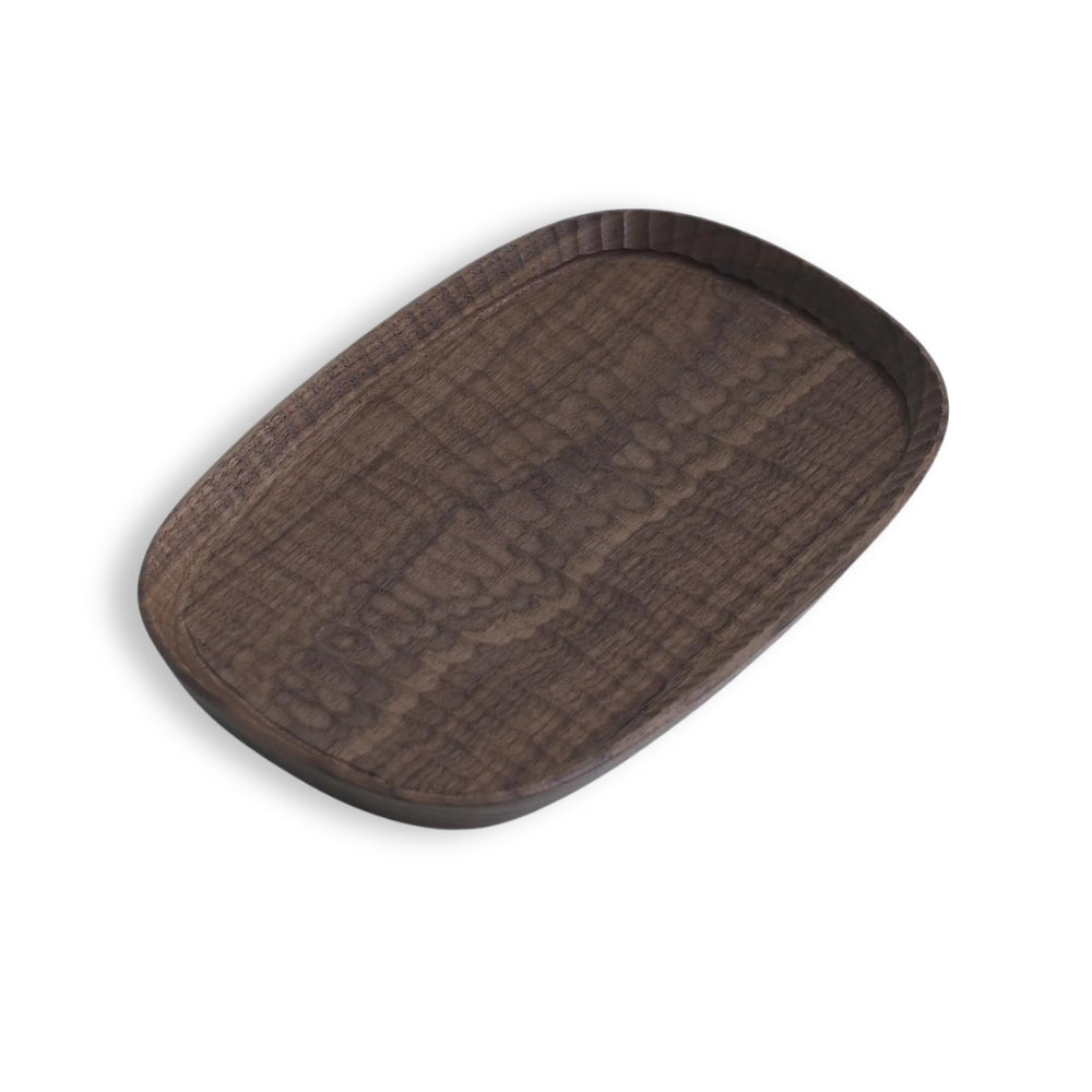 Kendrick Black Walnut Wood Handcraft Serving Tray 32cm