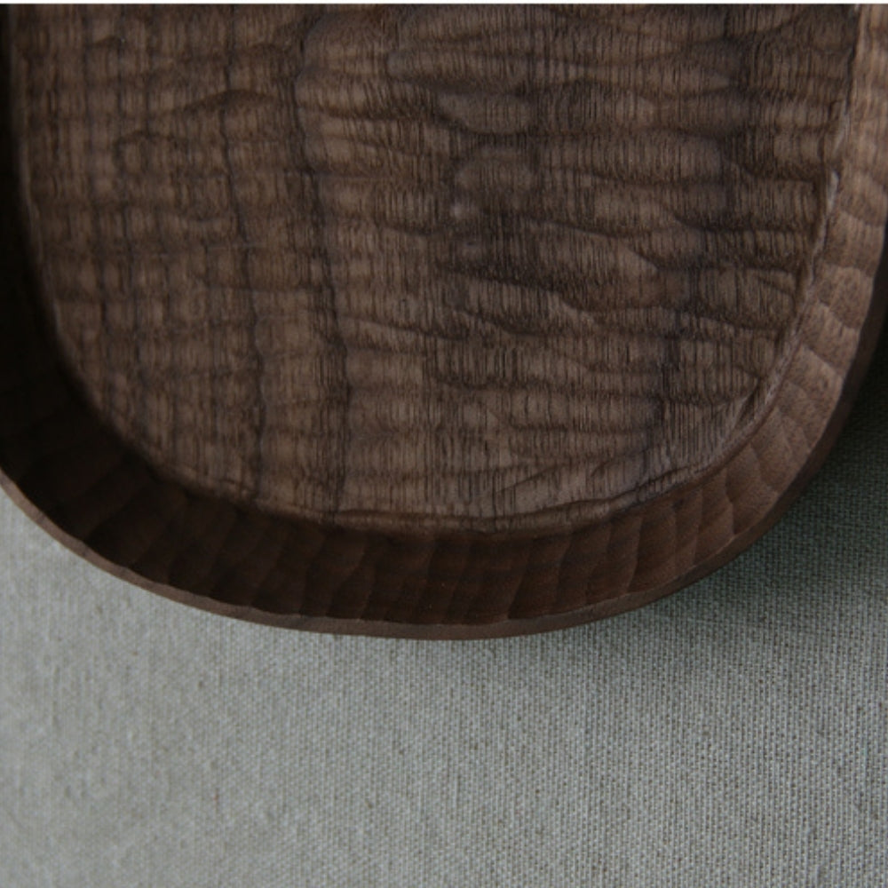 Kendrick Black Walnut Wood Handcraft Serving Tray 32cm