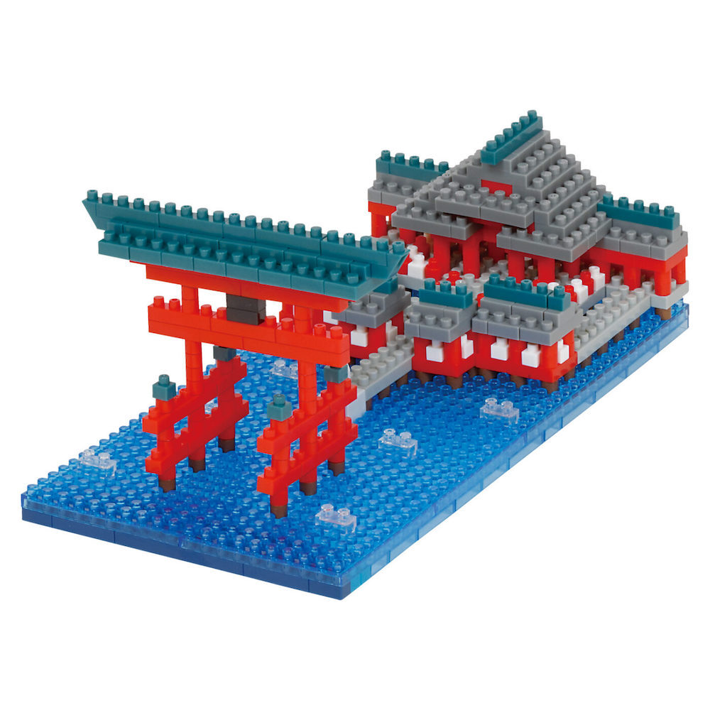 Nanoblock NBH_222 Itsukushima Shrine