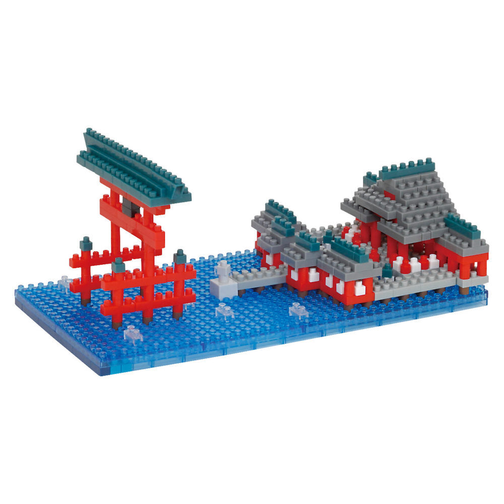 Nanoblock NBH_222 Itsukushima Shrine