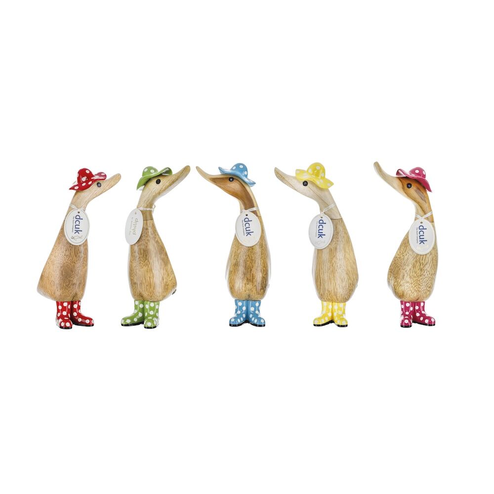 DCUK Spotty Hat Duckling (Assorted)