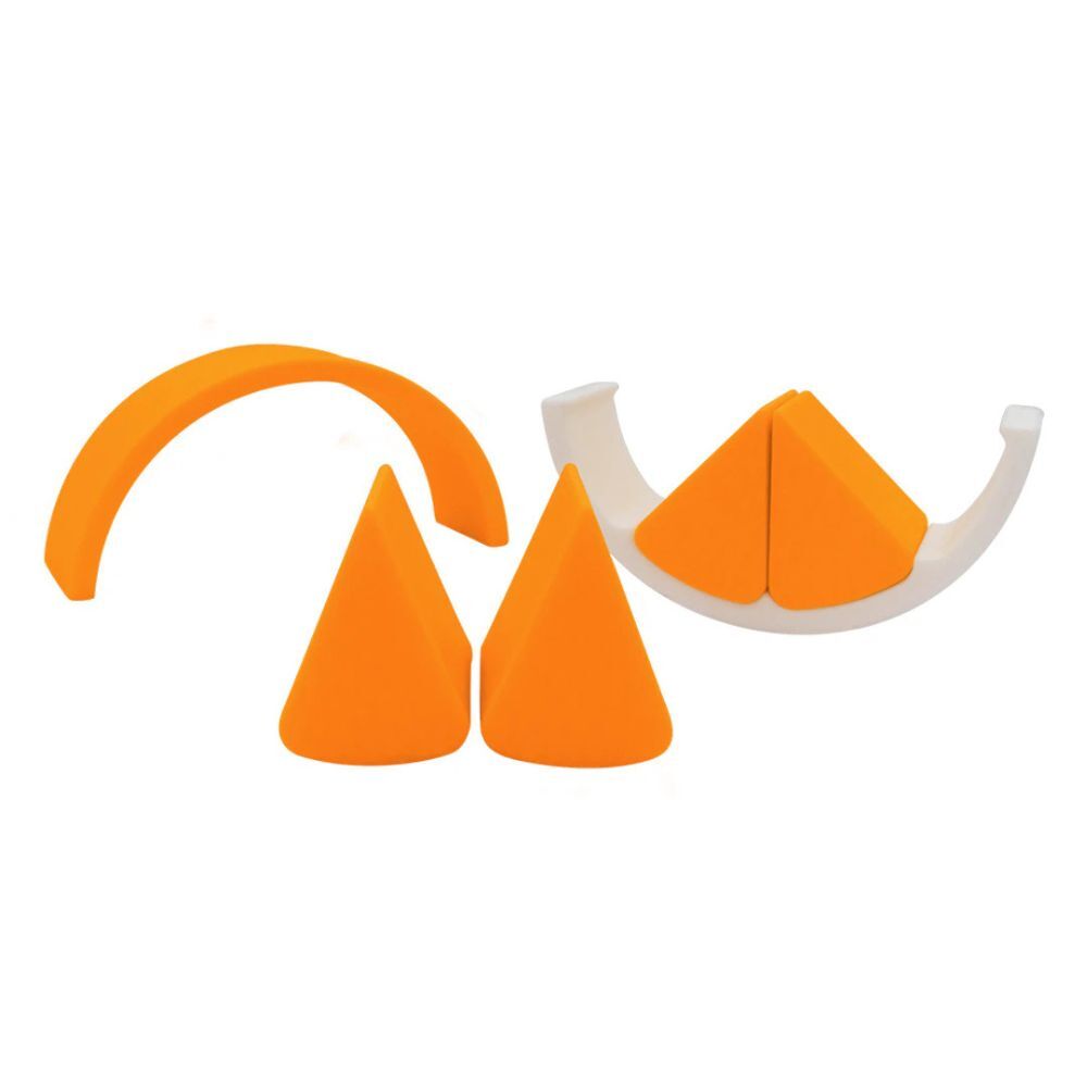 Playground BPA Free Silicone Orange Puzzle