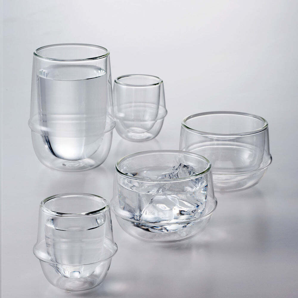Kinto Kronos Double Wall Coffee Cup