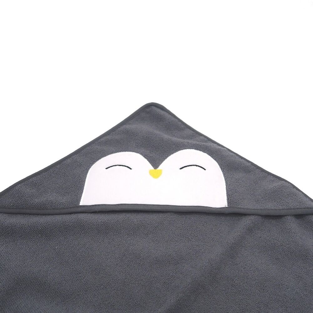 Aroma Home Downtime Hooded Towel - Penguin