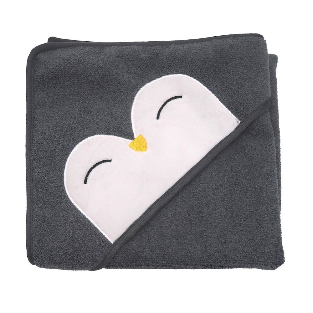 Aroma Home Downtime Hooded Towel - Penguin