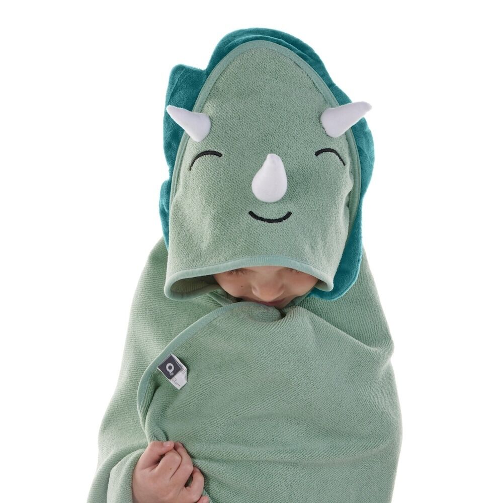 Aroma Home Downtime Hooded Towel - Dinosaur