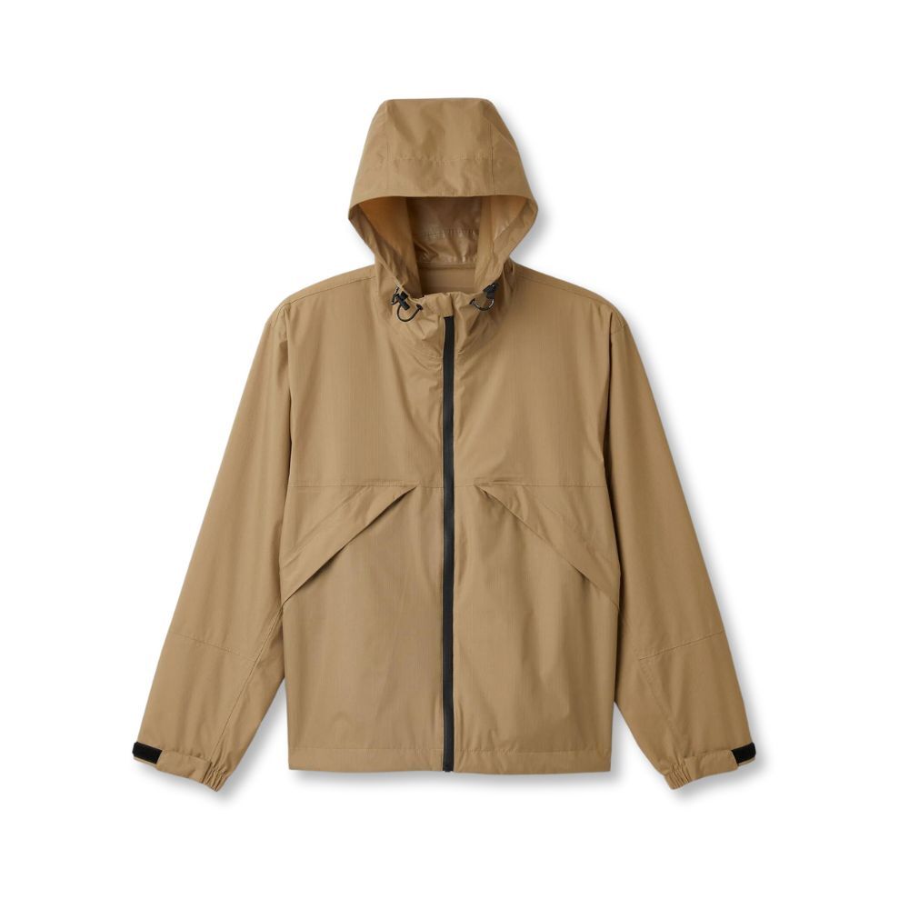 Tilley Womens Ripstop Trek Shell Jacket - M - Dark Tan