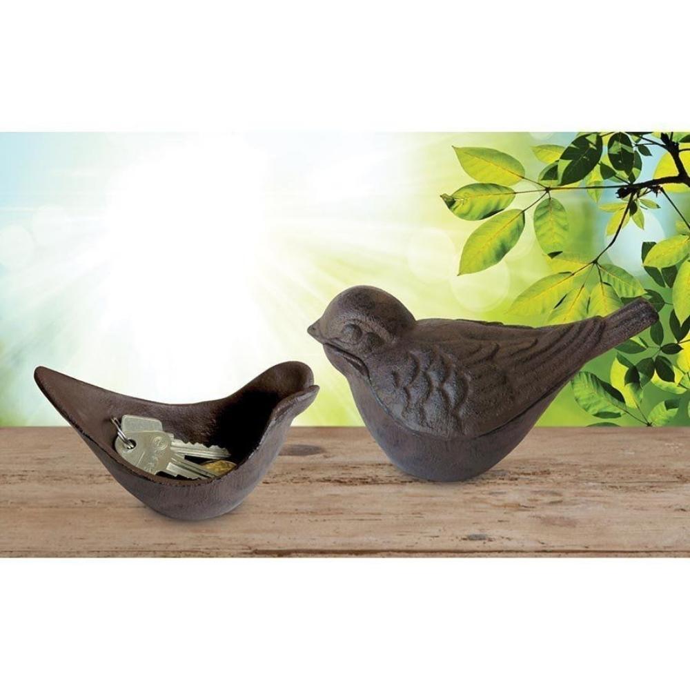 Cast Iron Little Bird Storage for Key and Coins