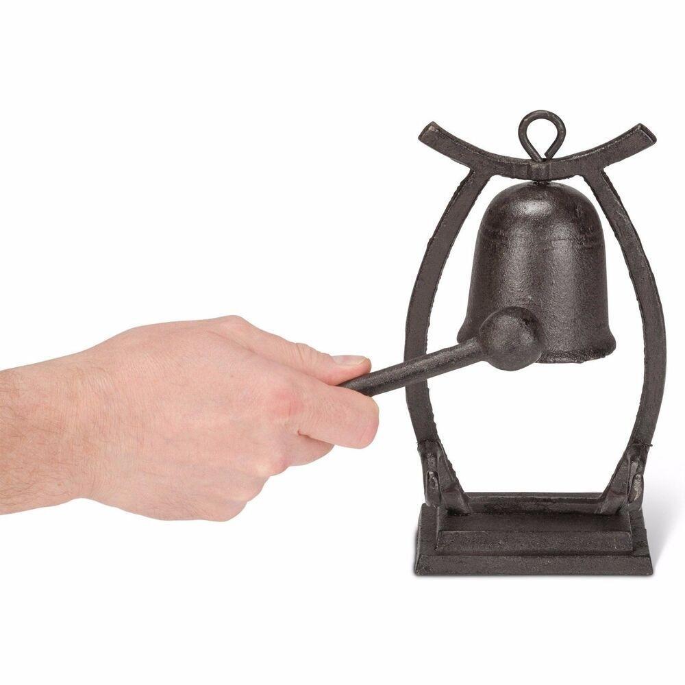 Cast Iron Shinto Table Top Dinner Bell