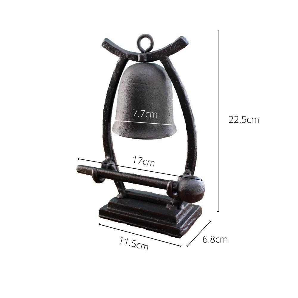 Cast Iron Shinto Table Top Dinner Bell