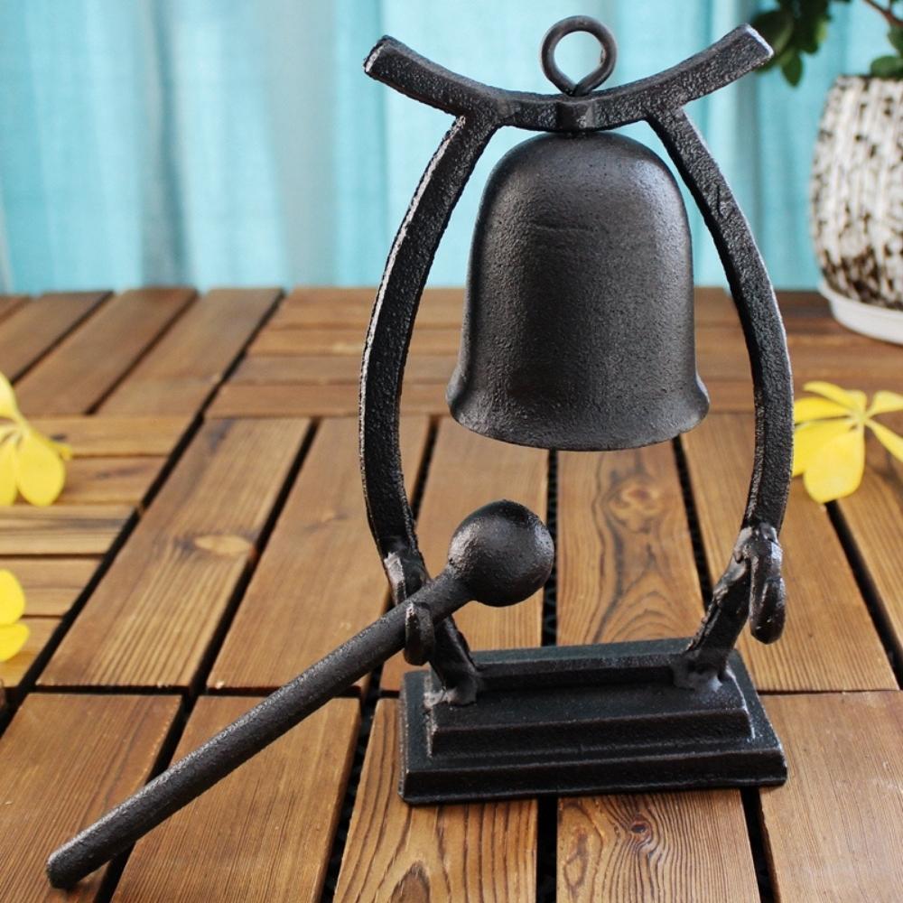 Cast Iron Shinto Table Top Dinner Bell