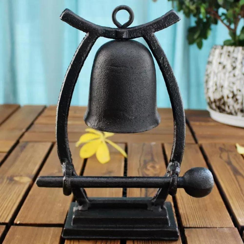 Cast Iron Shinto Table Top Dinner Bell