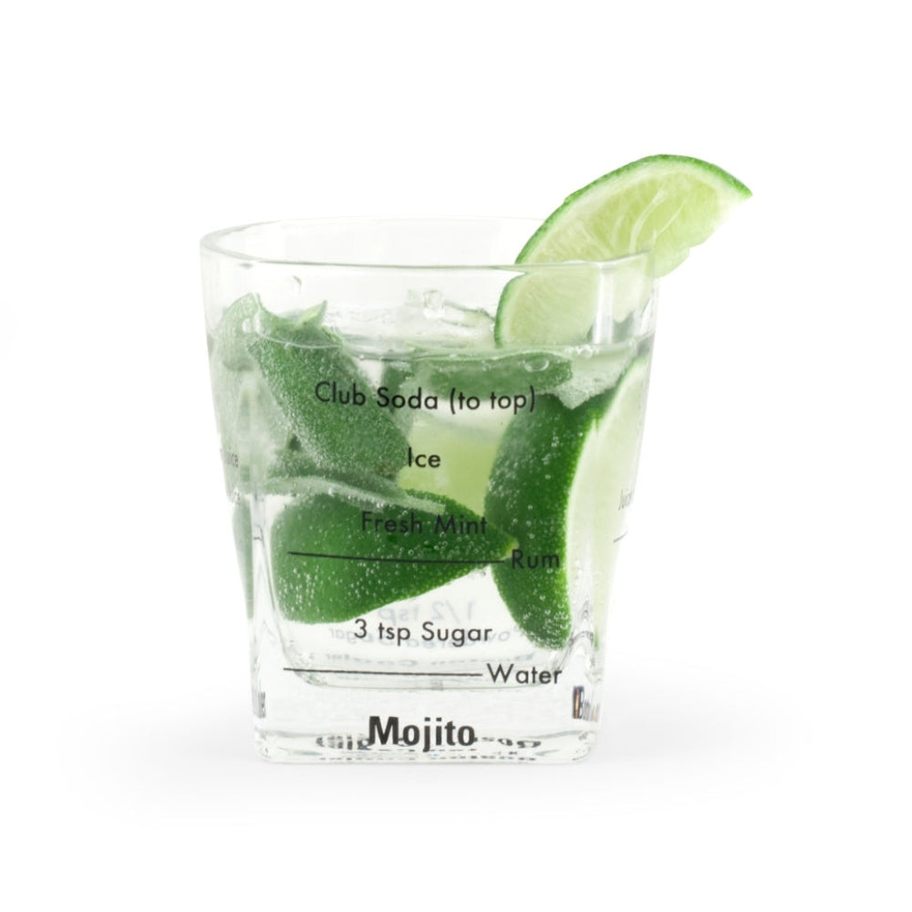 Kikkerland Bartending Glasses (Set of 4)