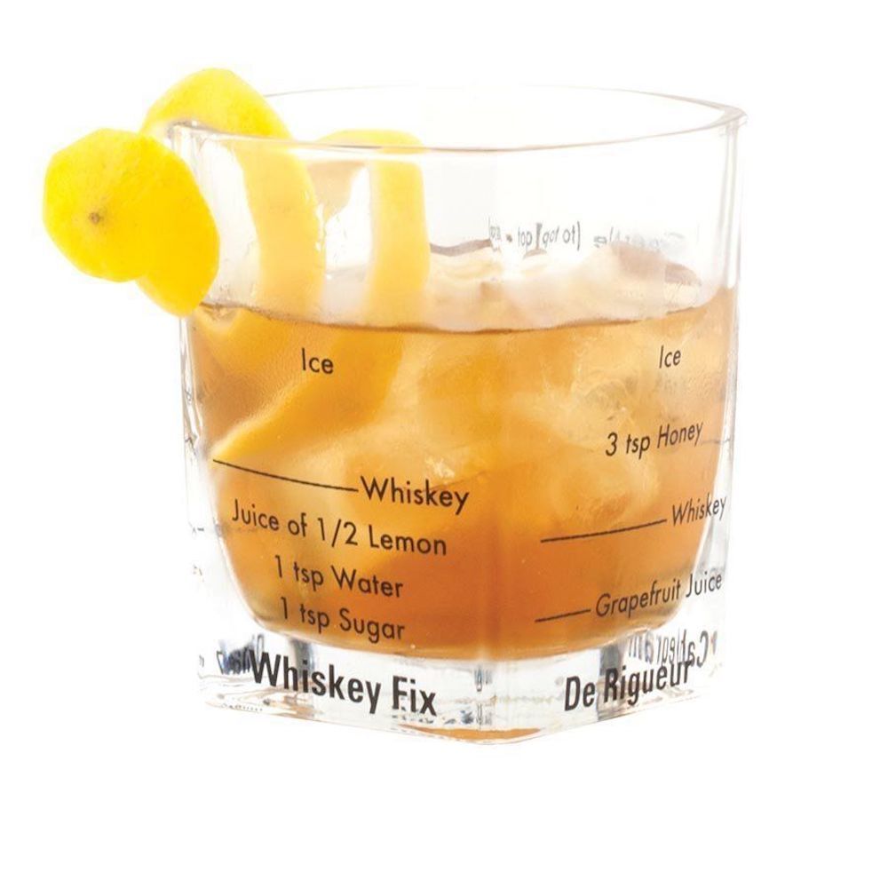 Kikkerland Bartending Glasses (Set of 4)