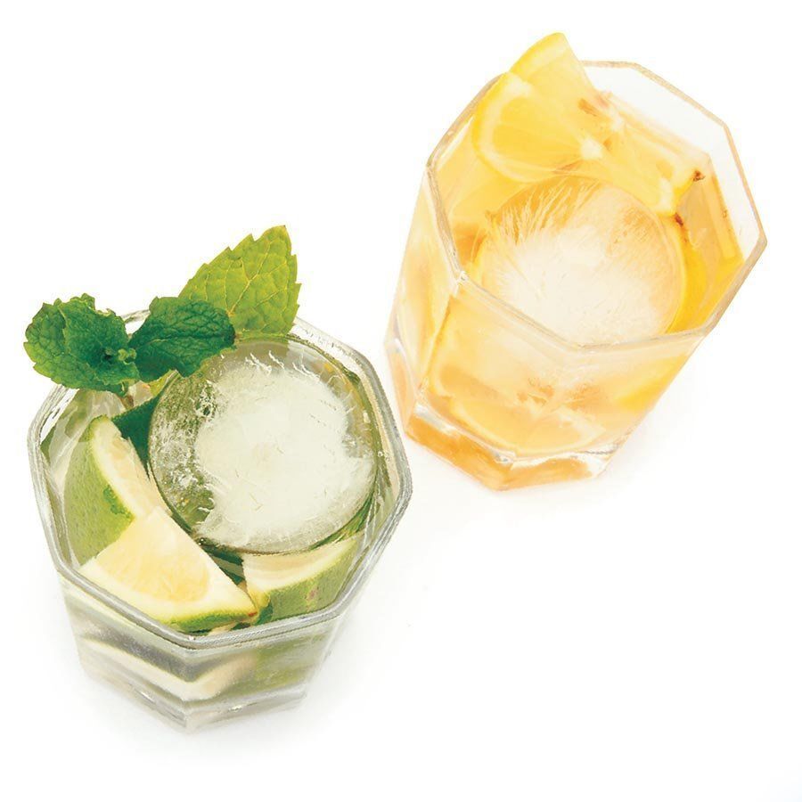 ICE 8 Whiskey Ice Ball Flexible Silicon Mould