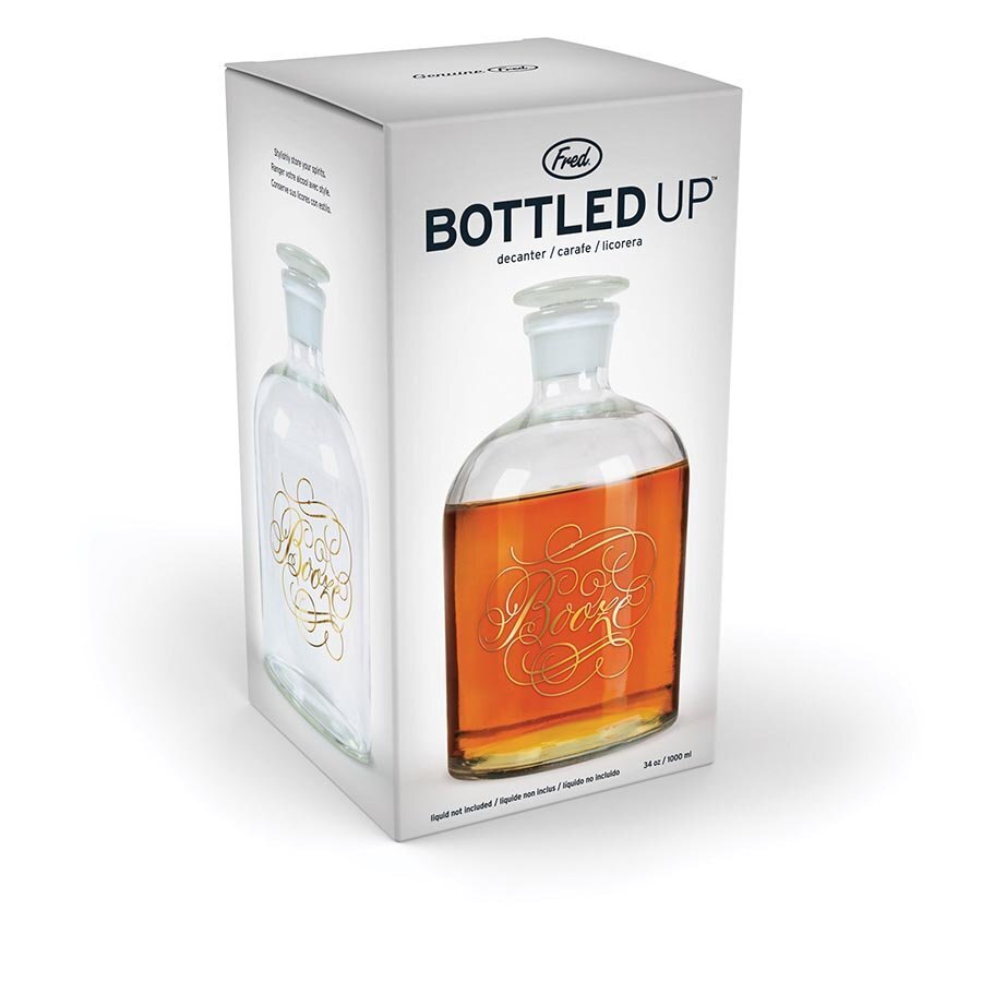 Fred & Friends Booze Bottled Up Decanter 1L