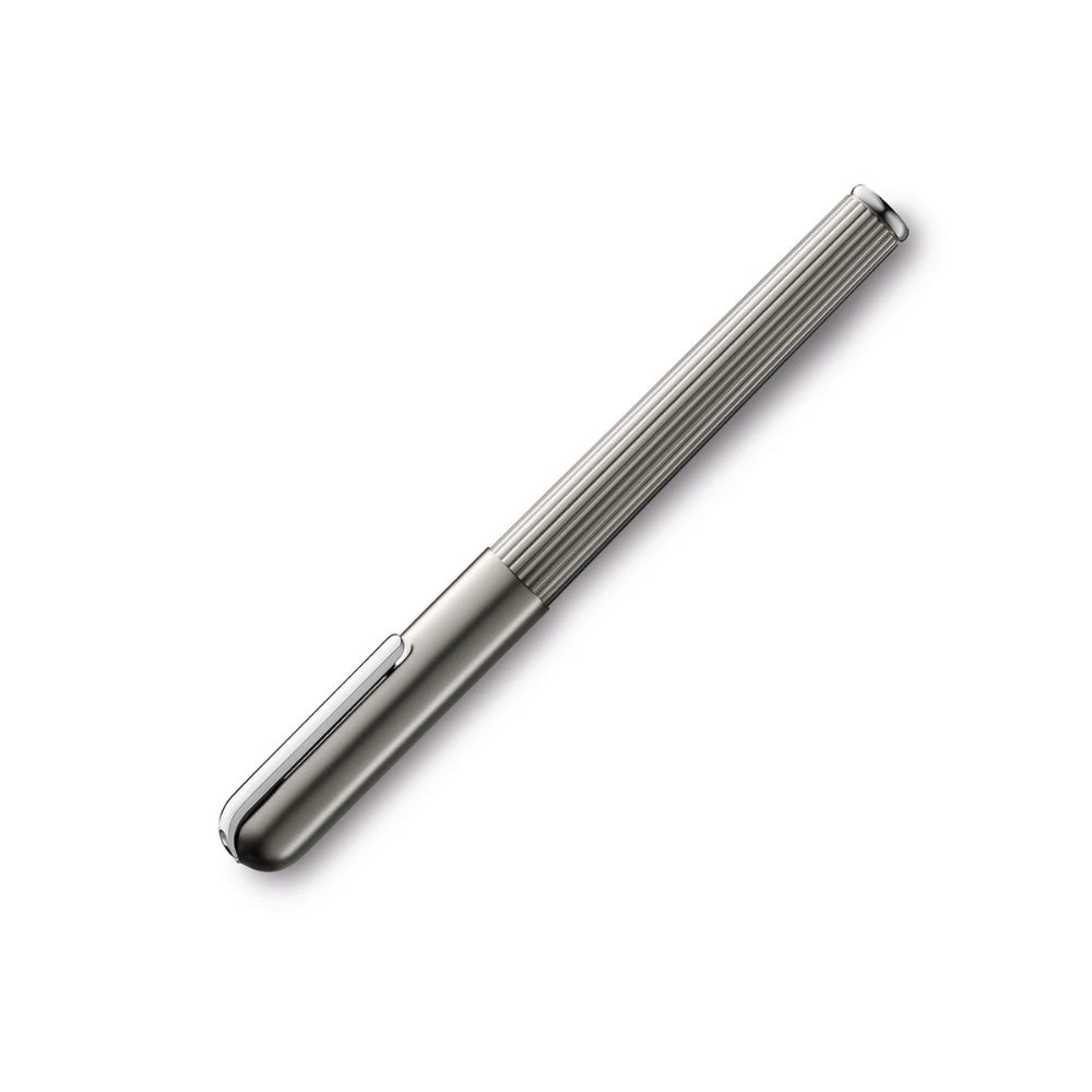 LAMY Imporium Fountain Pen Medium Titanium & Platinum