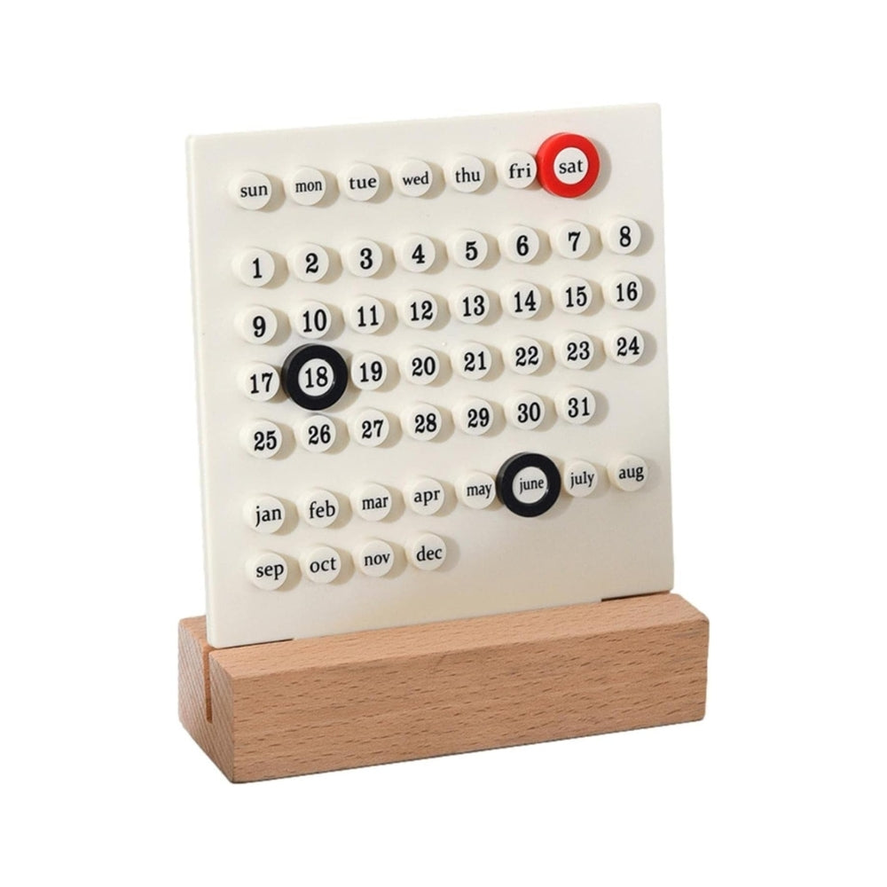 Ring-a-Date Perpetual Desk Calendar
