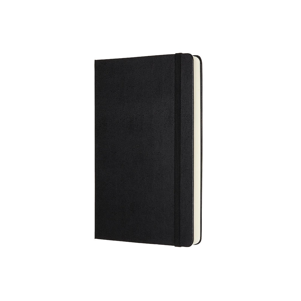 Moleskine Classic Hard Cover Notebook Expanded Ruled Large - Black