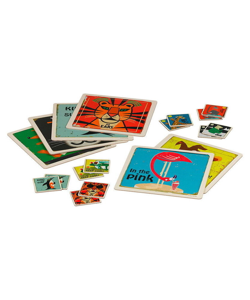 Paul Thurlby Animal Wildlife Lotto Game