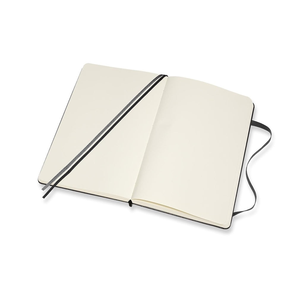 Moleskine Classic Hard Cover Notebook Expanded Plain Large - Sapphire Blue