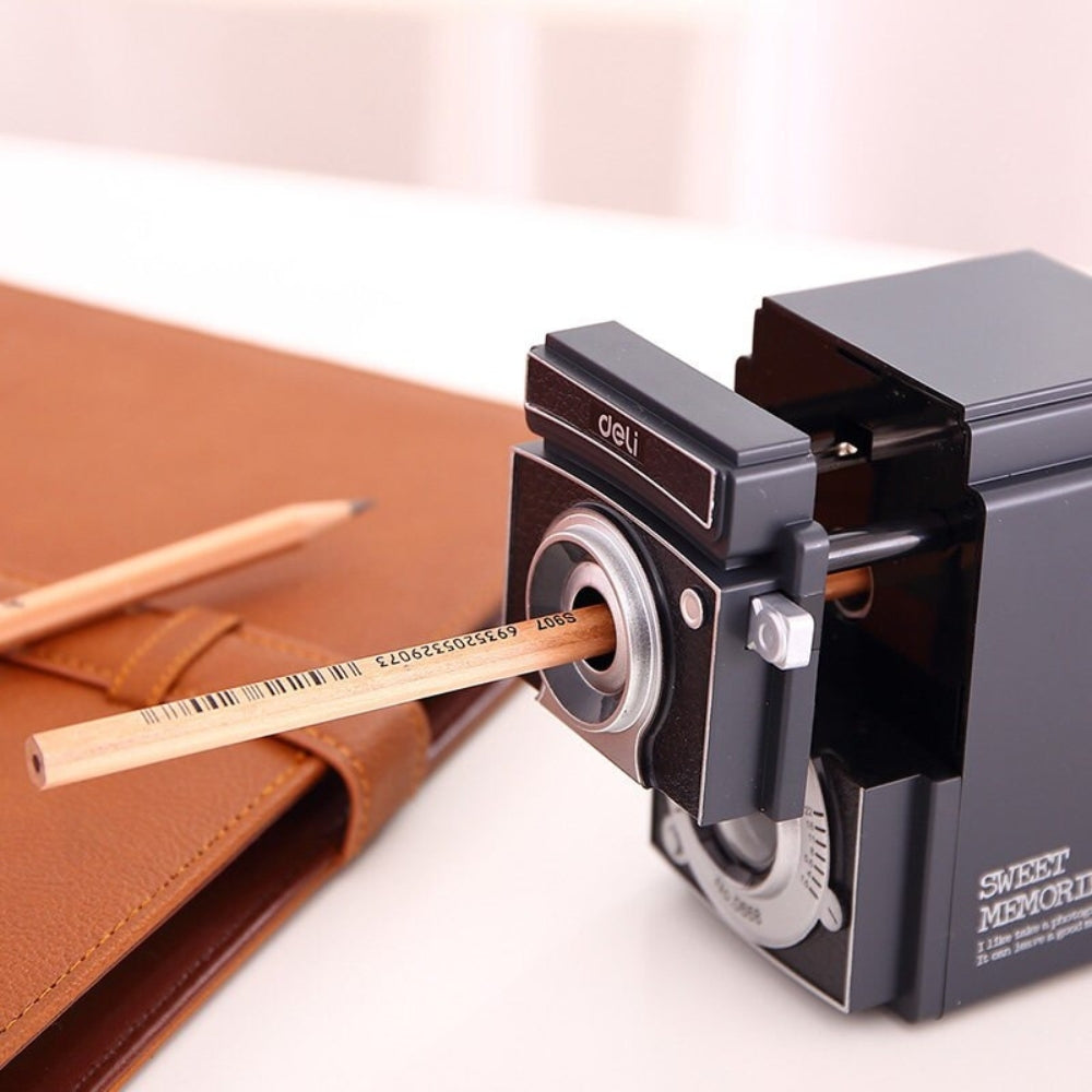 Snapshot Vintage Camera Manual Pencil Sharpener