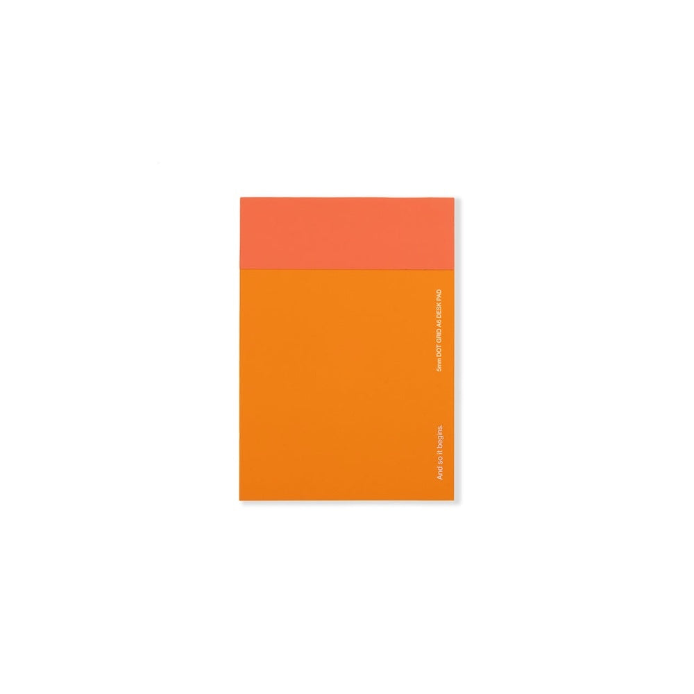 Any Day Now Soft Touch Desk Pad A6 Dot Grid