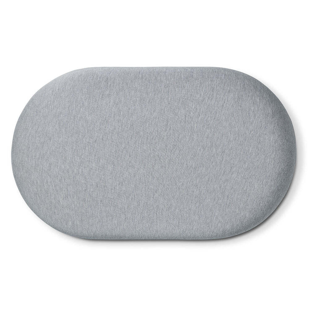 OstrichPillow Bed Memory Foam Oval Pillow Light Grey 64cm