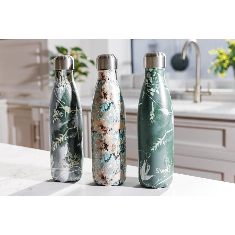 S'Well Forest Bloom Insulated Water Bottle Brown 500ml