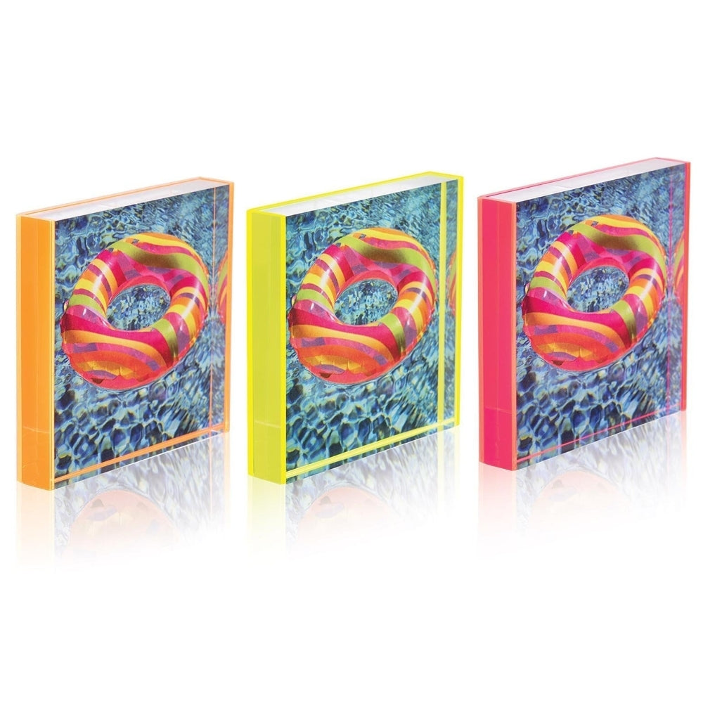 IS Gift Fluoro Highlight Square Frame (Assorted)