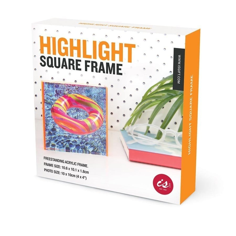 IS Gift Fluoro Highlight Square Frame (Assorted)
